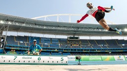 Der japanische Weitspringer Atsushi Yamamoto © imago/Beautiful Sports