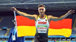 Der deutsche Sprinter Felix Streng © Ralf Kuckuck, DBS 