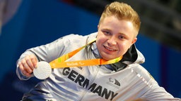 Der deutsche Tischtennisspieler Valentin Baus © imago/Pressefoto Baumann 