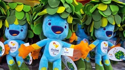 Tom, das Maskottchen der Paralympics in Rio © imago/ITAR-TASS 