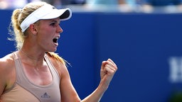 Die Dänin Caroline Wozniacki. © picture alliance / Back Page Ima