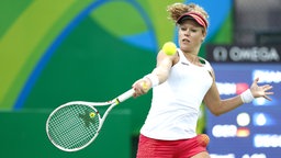 Die deutsche Tennisspielerin Laura Siegemund. © DPA Picture Alliance 