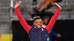 Die US-amerikanische Turnerin Simone Biles © imago/UPI Photo