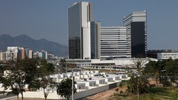 Die Siedlung Vila Autodromo in Rio de Janeiro neben dem olympischen Medienzentrum © Thomas Luerweg Foto: Thomas Luerweg