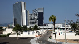 Die Siedlung Vila Autodromo in Rio de Janeiro neben dem olympischen Medienzentrum © Thomas Luerweg Foto: Thomas Luerweg