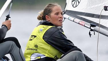 Die deutsche Seglerin Carolina Werner